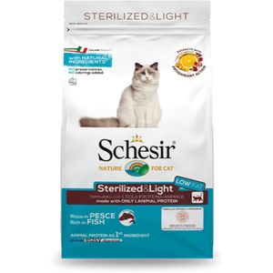 Schesir Kat Dry Sterilized Vis 400 gr