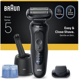 3x Braun Elektrisch Scheerapparaat Series 5 52-N7200CC Zwart