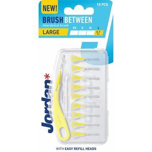 3x Jordan Interdentaal Brush L 0,7 mm 10 stuks