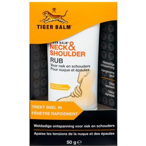 Tijgerbalsem - Neck & Shoulder Rub - 50 gr - Spierbalsem
