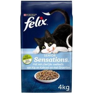 Felix Kattenvoer Senior Sensations 4 kg