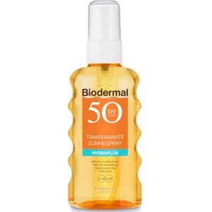 3x Biodermal Zonnespray Transparant SPF 50+ 175 ml