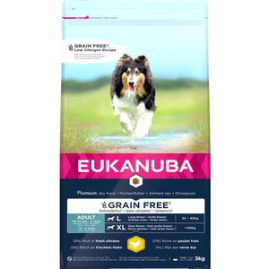 Eukanuba Dog Adult Grainfree Chicken Large 3 kg