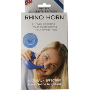 Rhino Horn - Neusspoeler - Blauw - 2x