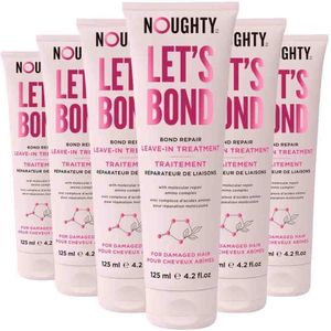 6x Noughty Let's Bond Repair Leave-in Treatment 125 ml