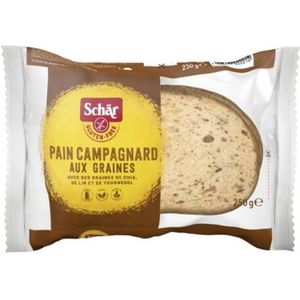 3x Schar Pain Campagnard Meergranen 250 gr