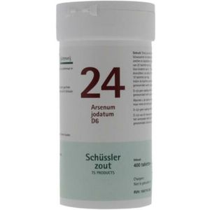 2x Pfluger Schussler Zout nr 24 Arsenum Jodatum D6 400 tabletten