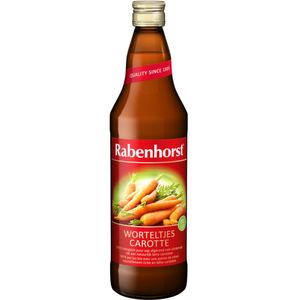 3x Rabenhorst Wortelsap 100% Bio 750 ml