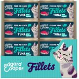 24x Edgard & Cooper Kattenvoer Fillets Tonijn - Inktvis 70 gr