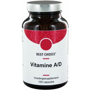 TS Choice Vitamines A & D Kabeljauw 100 capsules