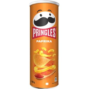 6x Pringles Chips Paprika 165 gr