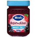 6x Hero Jam Minder Zoet Bosvruchten 325 gr