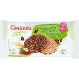 Gerlinea Rijstwafel Melkchocolade & Hazelnoten 4x2 stuks