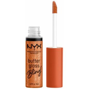 Nyx Professional Makeup Butter Gloss Bling Pricey Niet-plakkende Glanzende Lipgloss - Oranje - 8ML