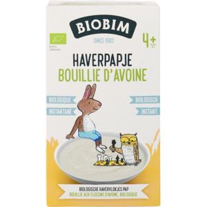 Biobim Papje 4+ mnd Haver 200 gr