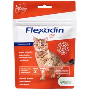 Flexadin Cat Kauwbrokjes 60 stuks