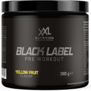 XXL Nutrition Black Label Geel Fruit 390 gr