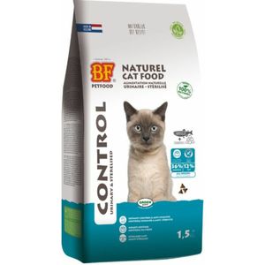 4x BF Petfood Kattenvoer Control 1,5 kg