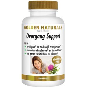 2x Golden Naturals Overgang Support 180 vegacapsules