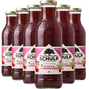 Schulp Appel & Frambozensap Ambachtelijk 6 x 0,75 liter