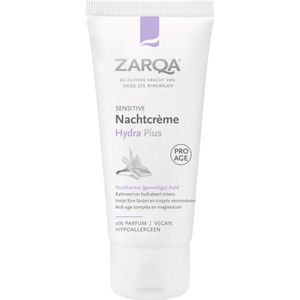 3x Zarqa Nachtcreme Hydra Plus Sensitive 50 ml