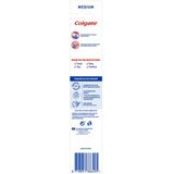 6x Colgate Tandenborstel Extra Clean Medium 2 stuks