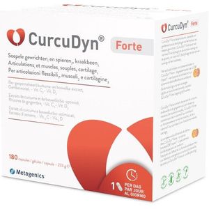 2x Metagenics CurcuDyn Forte 180 capsules