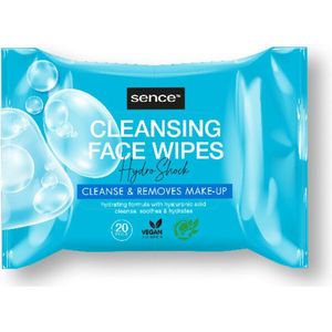 2x Sence Gezichtsreinigingsdoekjes Normale Huid 20 stuks