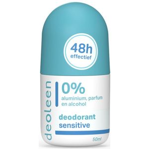 Deoleen Deodorant Roller 0% Sensitive 50 ml