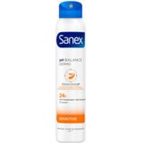 3x Sanex Deodorant Spray Dermo Sensitive 200 ml