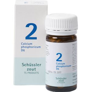 Pfluger Schussler Zout nr 2 CalciumPhosphoricum D6 100 tabletten