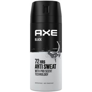2+2 gratis: Axe Anti-Transpirant Spray Black Dry 150 ml