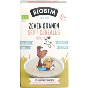 Biobim Papje 12+ mnd Zeven Granen 250 gr