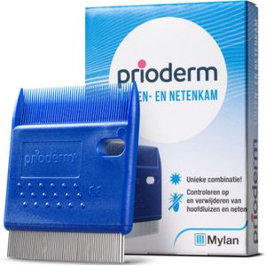 2x Prioderm Luizen- en Netenkam