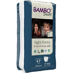 2x Bambo Nature Bambo Dreamy Nachtluierbroekjes 4 -7 jaar Unisex 10 stuks