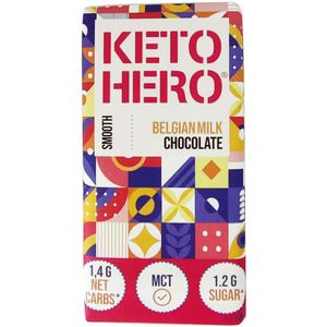 Keto Hero Chocolade Reep Melk 100 gr