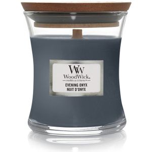 WoodWick Geurkaars Mini Evening Onyx 85 gr