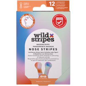 2x Wild Stripes Neusstrips Sunrise 12 stuks