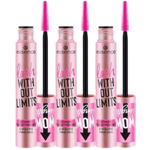 3x essence Lash Without Limits Extreme Lengthening & Voulume Mascara 01 Ultra Black 13 ml