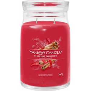 Yankee Candle Geurkaars Large Jar Sparkling Cinnamon 567 gr