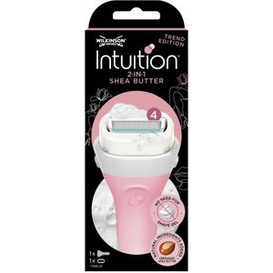 5x Wilkinson Intuition 2 in 1 Scheermes Shea Butter