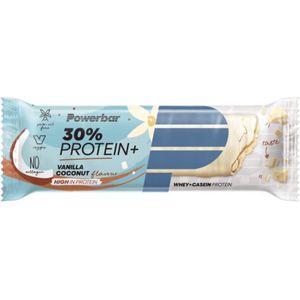 12x PowerBar Proteïne Plus 30% reep Vanilla-Coconut 55 gr