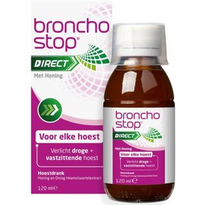 2x Bronchostop Direct Volwassene 120 ml