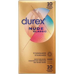 6x Durex Condooms Nude 10 stuks