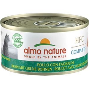 Almo Nature HFC Complete Kattenvoer Kip - Groene Bonen 70 gr