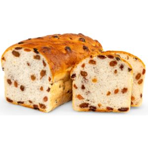 3x Happy Bakers Brood Rozijnen Glutenvrij