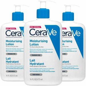 3x CeraVe Hydraterende Lotion 473 ml
