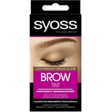 Syoss Browtint Light Brown - 3 x - Voordeelverpakking