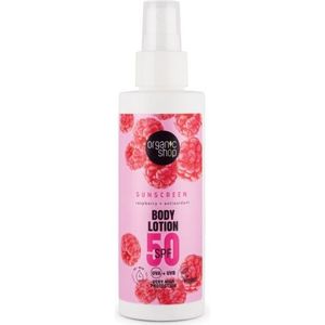 8x Organic Shop Zonnebrandcréme SPF 50 150 ml