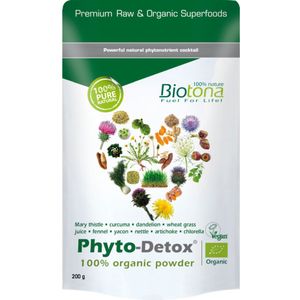 6x Biotona Phytodetox Powder Bio 200 gr